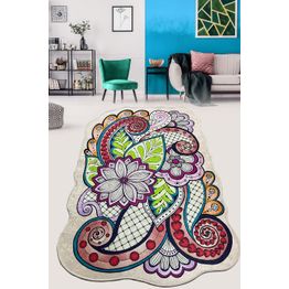 Matto Linento Forme, 80x100cm, monivärinen