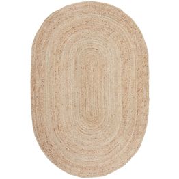 Juuttimatto Linento Leni ovaali natural, eri kokoja