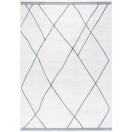 Matto Linento Free valkoinen/sininen eri kokoja