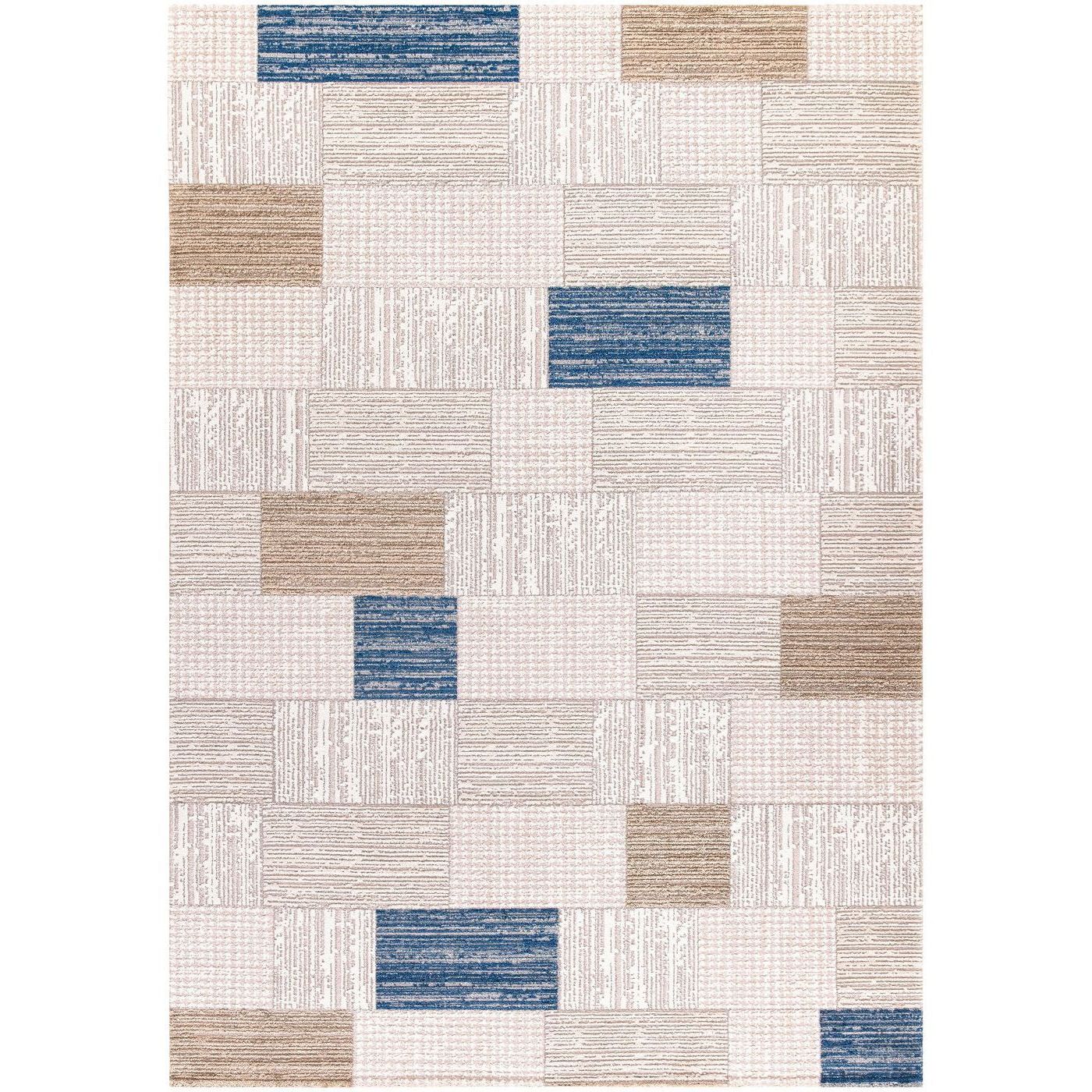 Matto Linento Iloa 120x180 cm beige/sininen