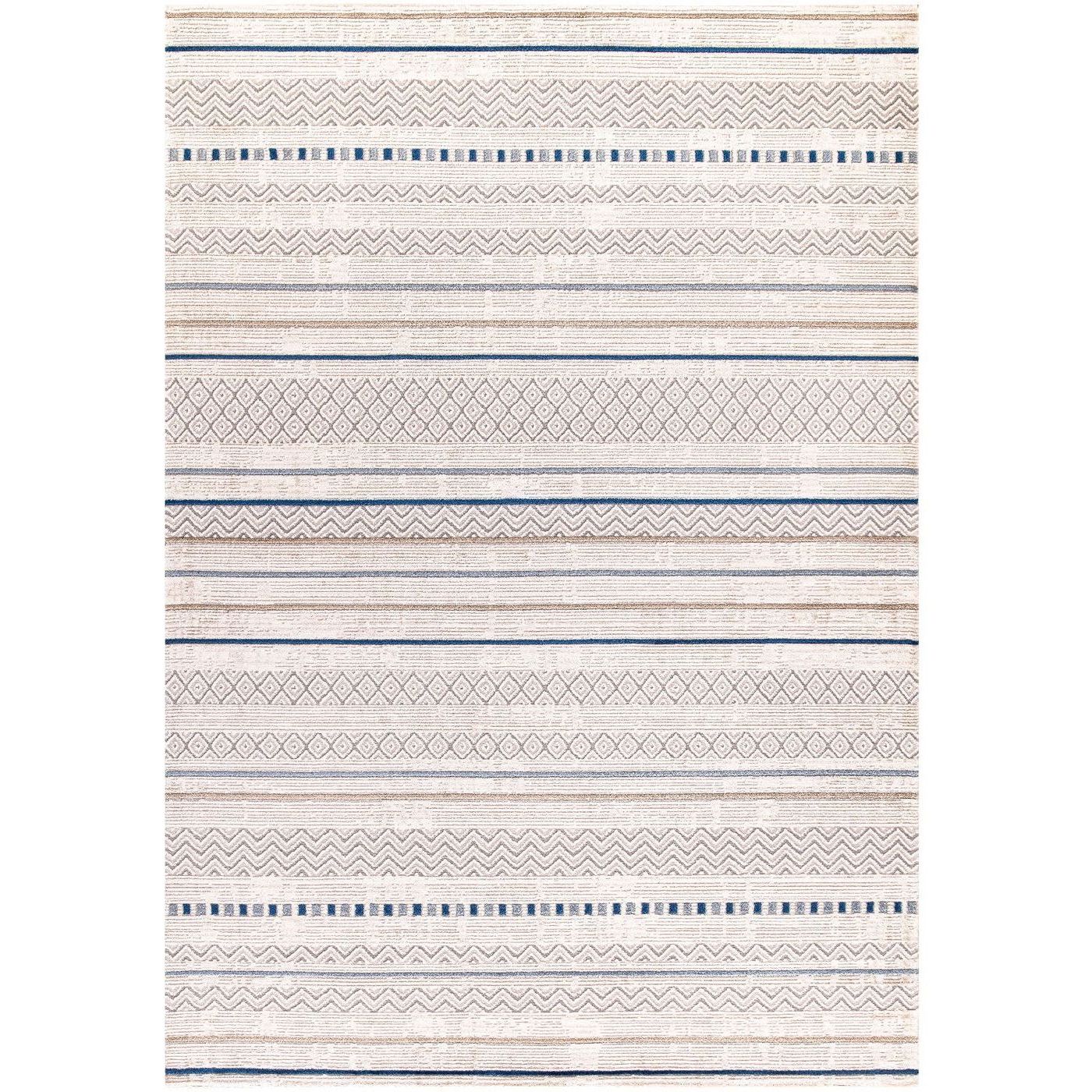 Matto Linento Capri 160x230 cm beige/sininen