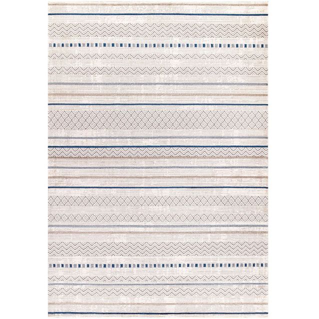 Matto Linento Capri beige/sininen eri kokoja