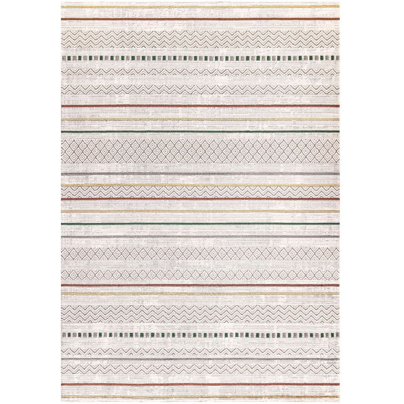 Matto Linento Capri 160x230 cm beige/punainen