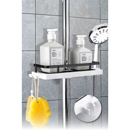 Suihkuhylly Linento Bathroom M-526, musta