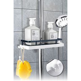 Suihkuhylly Linento Bathroom M-527, antrasiitti