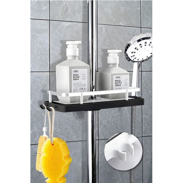 Suihkuhylly Linento M-529, antrasiitti