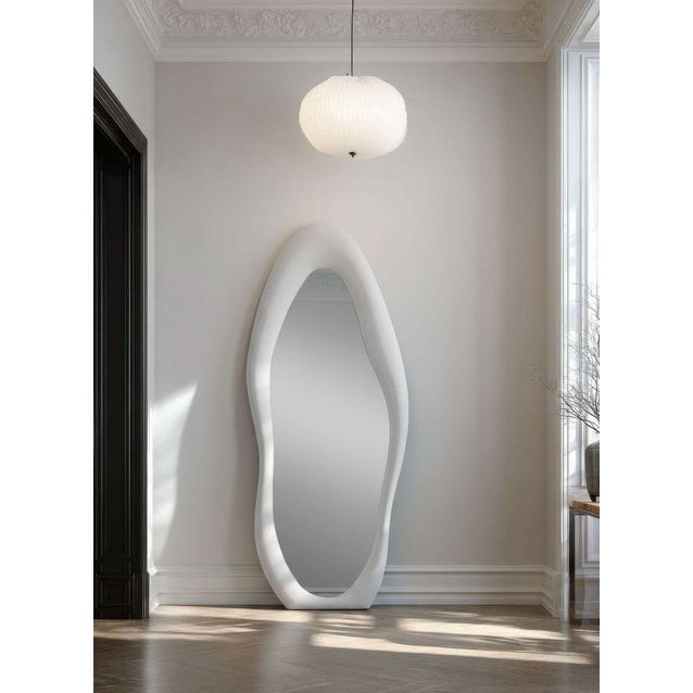 Kokovartalopeili Linento Furniture Nero, 70x165cm, kerma