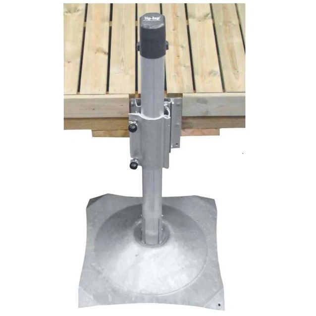 Laituripylväspari Lip-Lap suora 1m