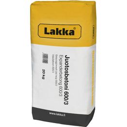Juotosbetoni Lakka 600/3, eri kokoja