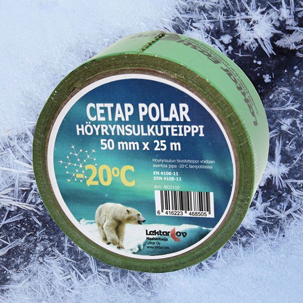 Höyrynsulkuteippi Cetap Polar 50 mm x 25 m/rll