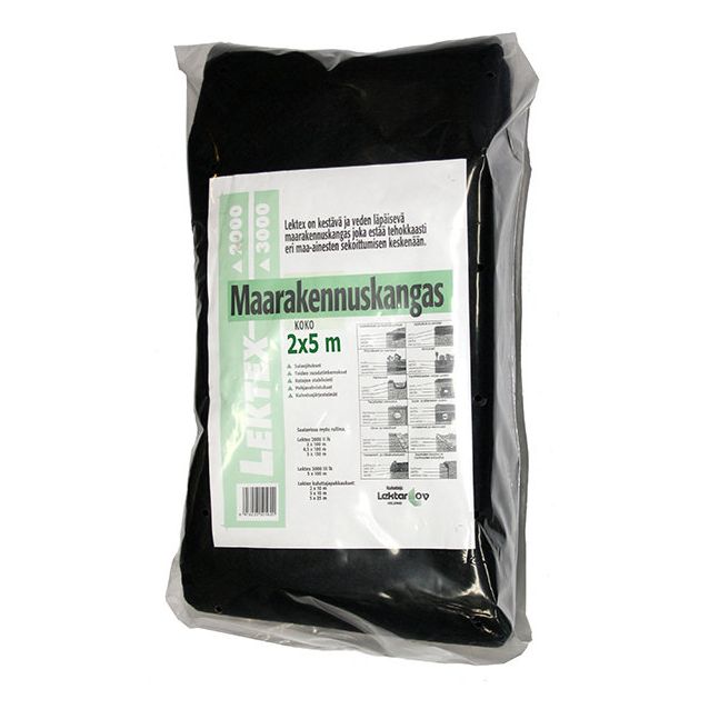Maanrakennuskangas Lektex Minipack N1, 2x5m