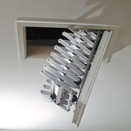 Ullakkoportaan luukku LEX 60 SAX EI30, kehys max. 3400mm, eri kokoja