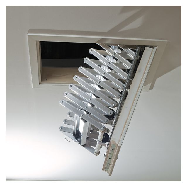 Ullakkoportaan luukku LEX 60 SAX EI30, kehys max. 3400mm, eri kokoja