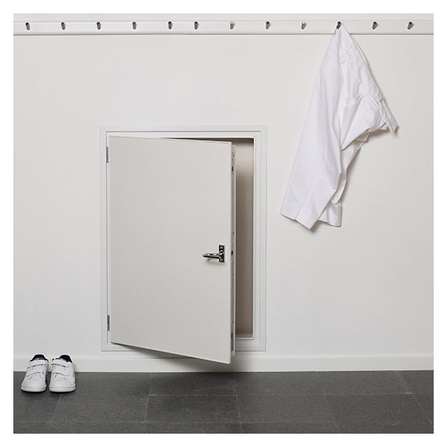 Seinäluukku LUX B1020, 570x1100mm, polystyreeni 