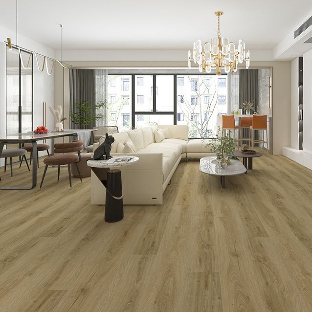 Vinyylilattia Luna Greige, integroitu alusmateriaali