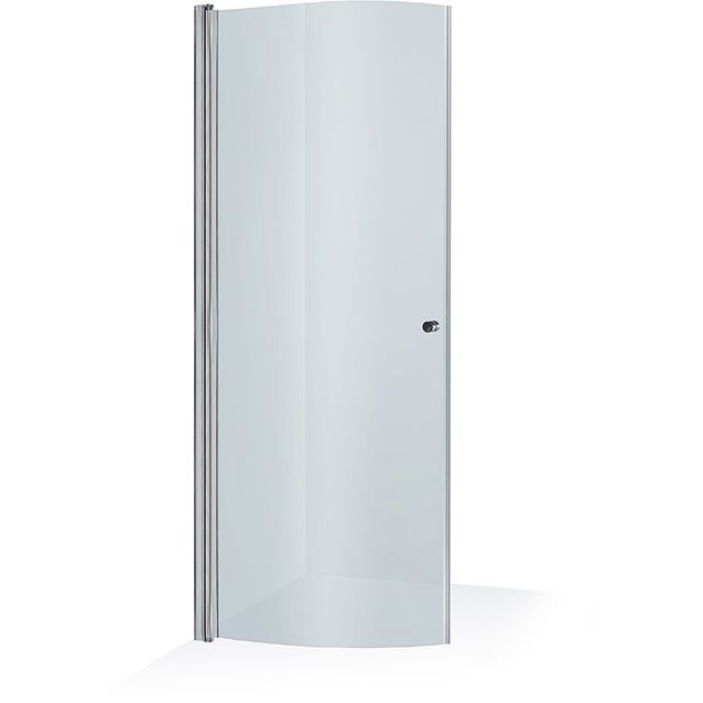 Suihkuovi Lektar Indoor Sumu, kaareva, 80x190cm