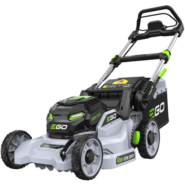 Akkuruohonleikkuri EGO Power+ LM1711E 42 cm 55 l keruusäiliö työnnettävä 2,5 Ah akulla