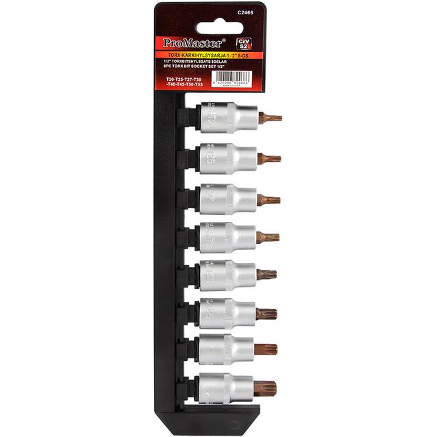 Torx-kärkihylsysarja ProMaster 1/2