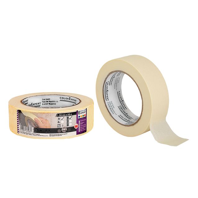 Maalarinteippi Color Expert 36 mm x 50 m UV 7 FSC