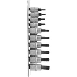 Torx-kärkihylsysarja Amrox 1/4" ja 3/8" 10-os.