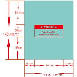 Hitsausmaskin suojalasi Wameta Pro ulkopuolinen 5 kpl