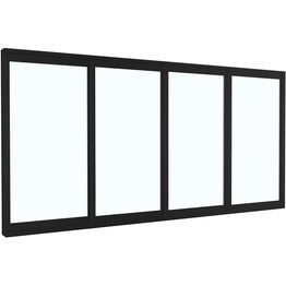 Terassin liukulasi-ikkuna Landskap Stadig pidennetty kesäkausi 4 osaa eri kokoja ja värejä