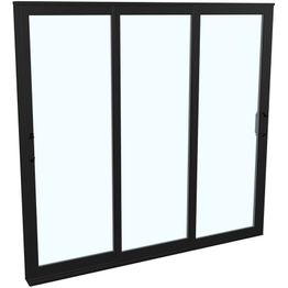 Terassin liukuovi Landskap Robust 2 lasia 3 osaa eri kokoja ja värejä