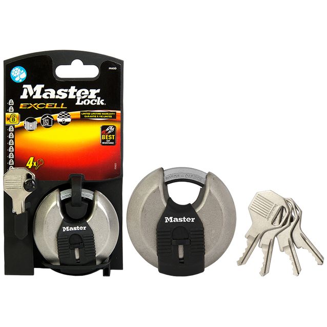 Riippulukko MasterLock Ø70 mm pyöreä