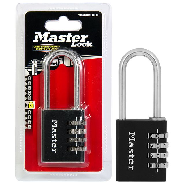 Riippulukko MasterLock 40x51 mm numeroyhdistelmä