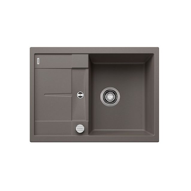 Keittiöallas Blanco Metra 45 S Compact 680x500mm silgranit volcano-harmaa