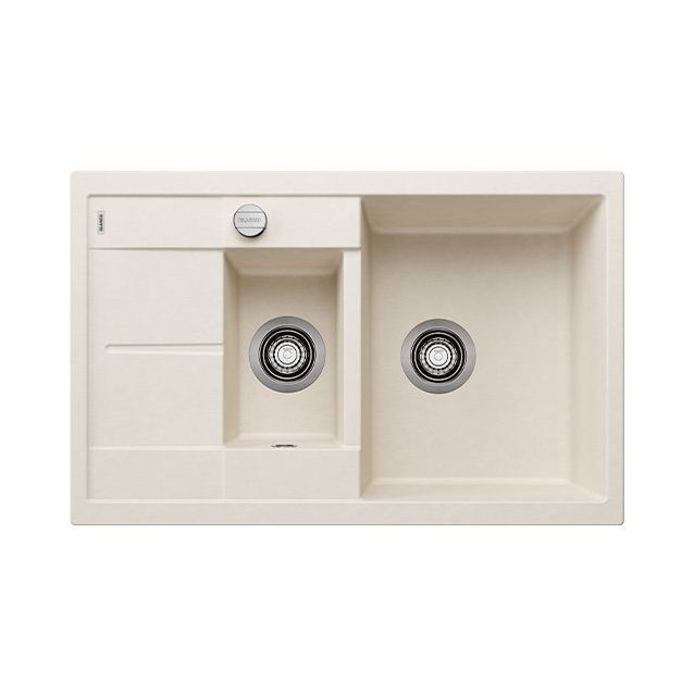 Keittiöallas Blanco Metra 6 S Compact 780x500mm silgranit soft-valkoinen