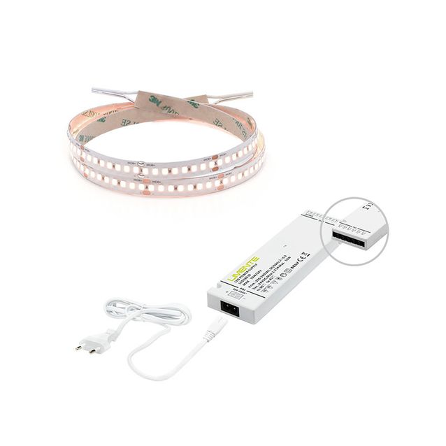 LED-nauha Limente 4m + virtalähde IP44 24 4000K