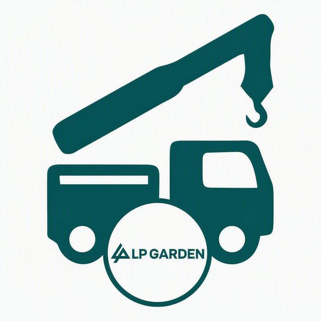 LP Garden toimituksen HIAB-purku