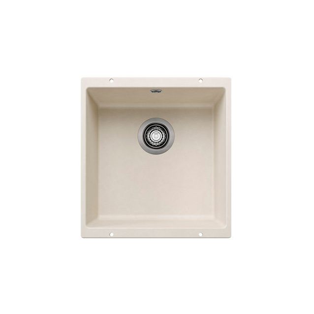 Keittiöallas Blanco Rotan 400-U, 430x460mm, Silgranit-komposiitti, soft-valkoinen