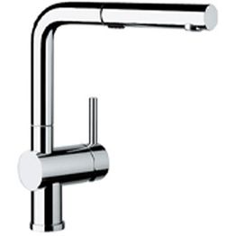 Keittiöhana Blanco Linus-S Vario, ulosvedettävä juoksuputki, kromi