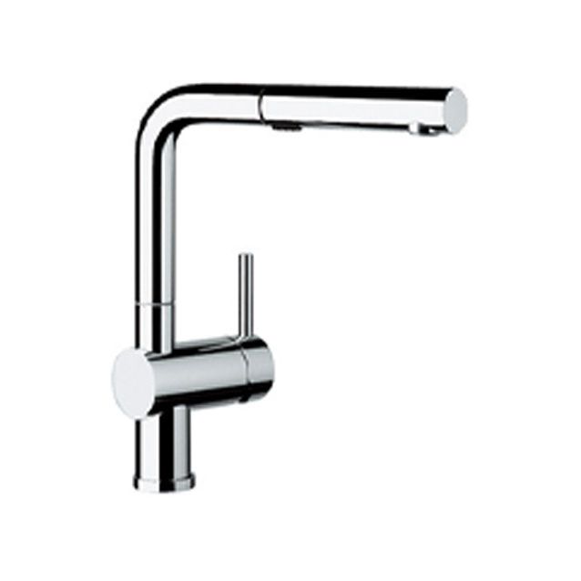 Keittiöhana Blanco Linus-S Vario, ulosvedettävä juoksuputki, kromi