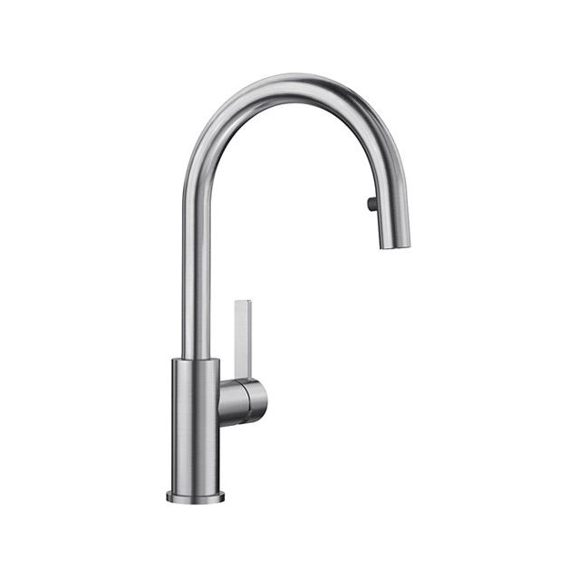 Keittiöhana Blanco Candor-S, ulosvedettävä juoksuputki, rst