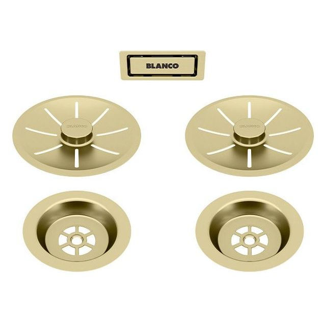 Pohjaventtiilin vaihtosetti Blanco InFino, 2-altaiset, eri värejä