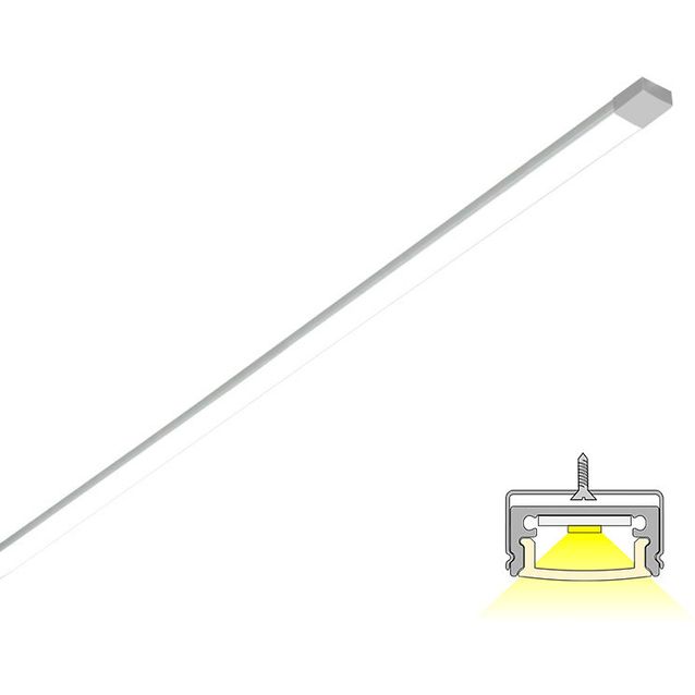 LED-profiili Limente Profil 177cm, 14W, 24V
