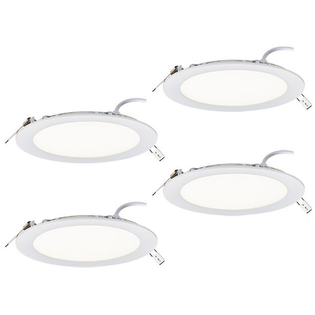 Paneelivalaisinsetti Limente DRI-9, 4000K, 9W, upotettava, sis. virtalähteen, 4kpl/pkt