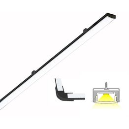 LED-profiili Limente Linea DOB 24V, eri vaihtoehtoja
