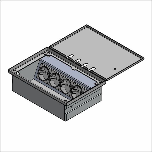 Lattiapistorasia Limente 884-SSSS, uppolattia