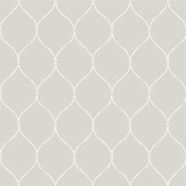 Tapetti Littlephant Espalier, graafinen/geometrinen, hiekanharmaa