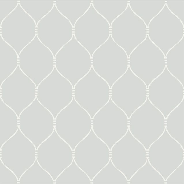 Tapetti Littlephant Espalier vaaleansininen