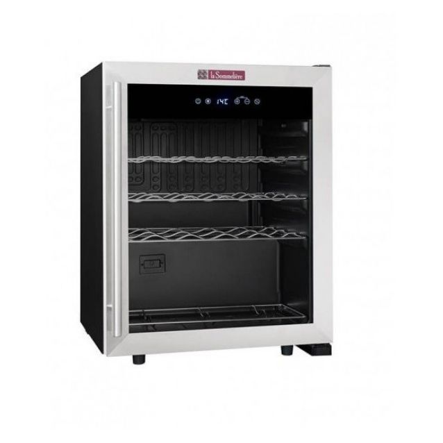 Viinikaappi La Sommeliere LS24A teräs
