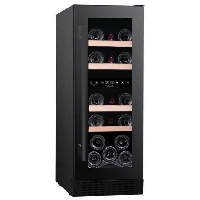 Viinikaappi La Sommeliere LSBU18DZ, 815x295mm, musta lisäkuva 2