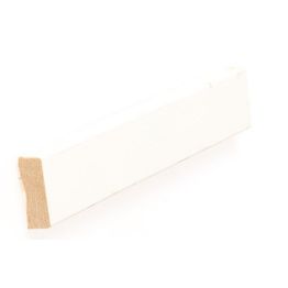 Peitelista Lauta, 12x32x2200mm, mänty, maalattu valkoinen