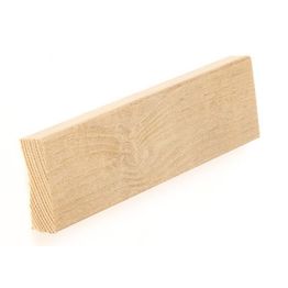 Jalkalista Lauta, 12x42x3300mm, mänty, valkotammen sävy