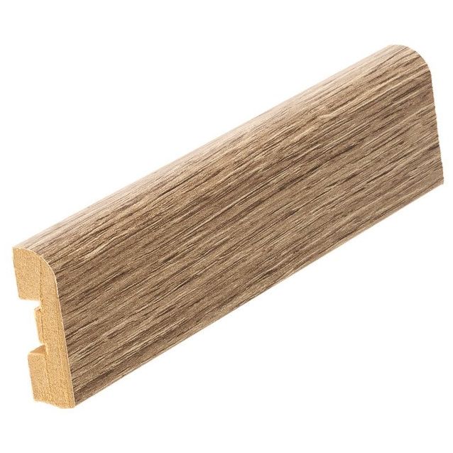 Jalkalista Lauta, 12x42x3300mm, mdf, vaalea pähkinä