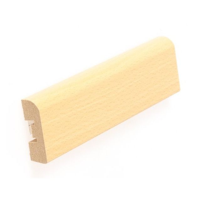 Jalkalista Lauta, 12x42x3300mm, mdf, pyökki